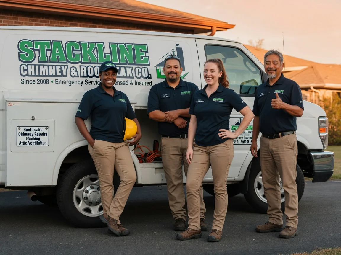 Chimney flashing repair company in Spring Hope, NC